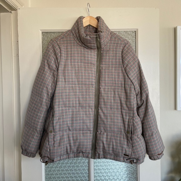 Scotch and Soda preppy Patterned Puffer silky interior comfy duvet jacket. - Picture 1 of 8